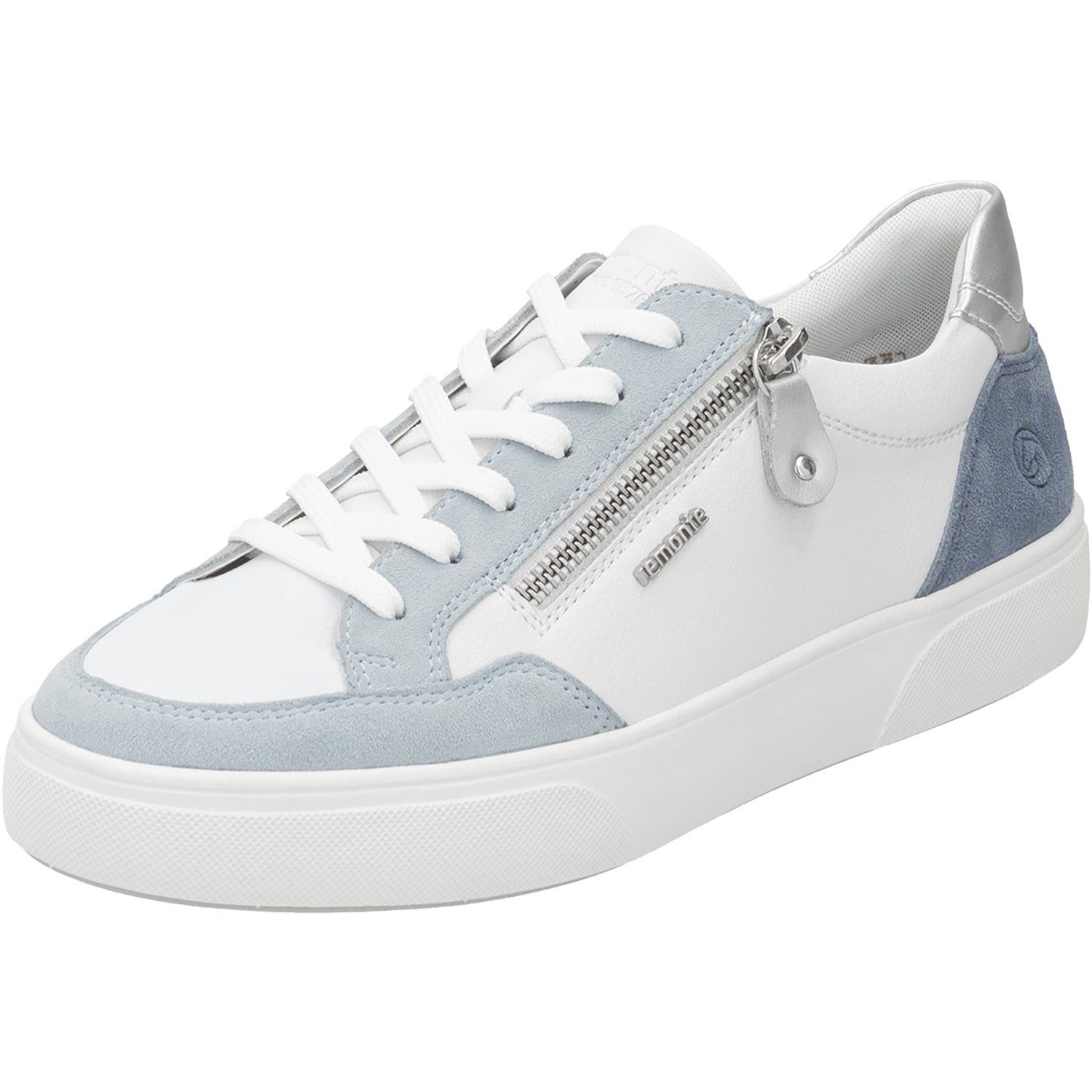 Remonte D2J01-80 Women's Sneakers Bleu/Weiss/Jeans/Silver
