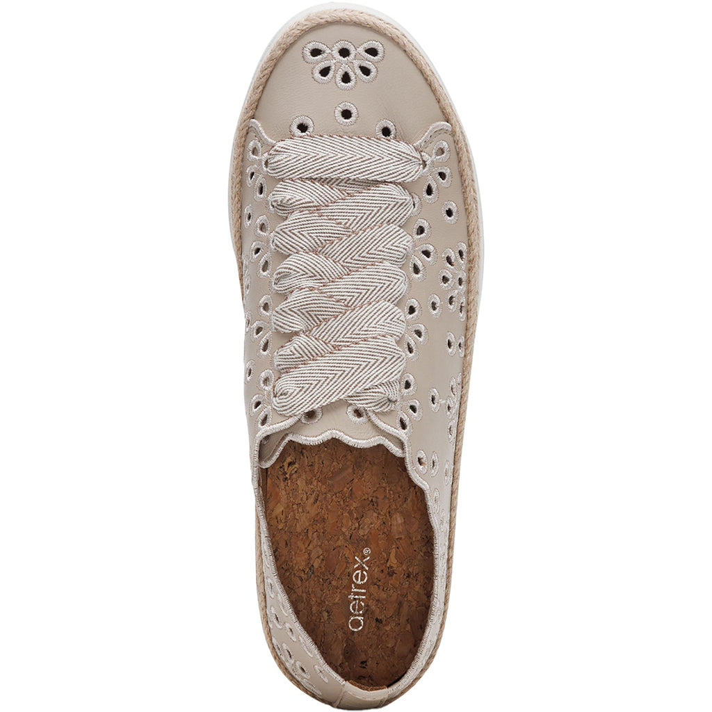 Aetrex Charlotte Women's Lace Up Shoes Tan