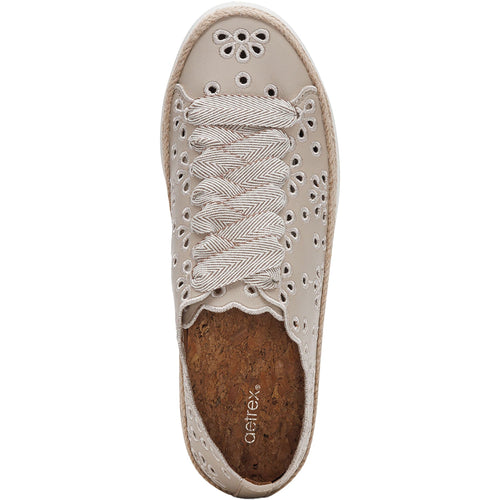 Aetrex Charlotte Women's Lace Up Shoes Tan
