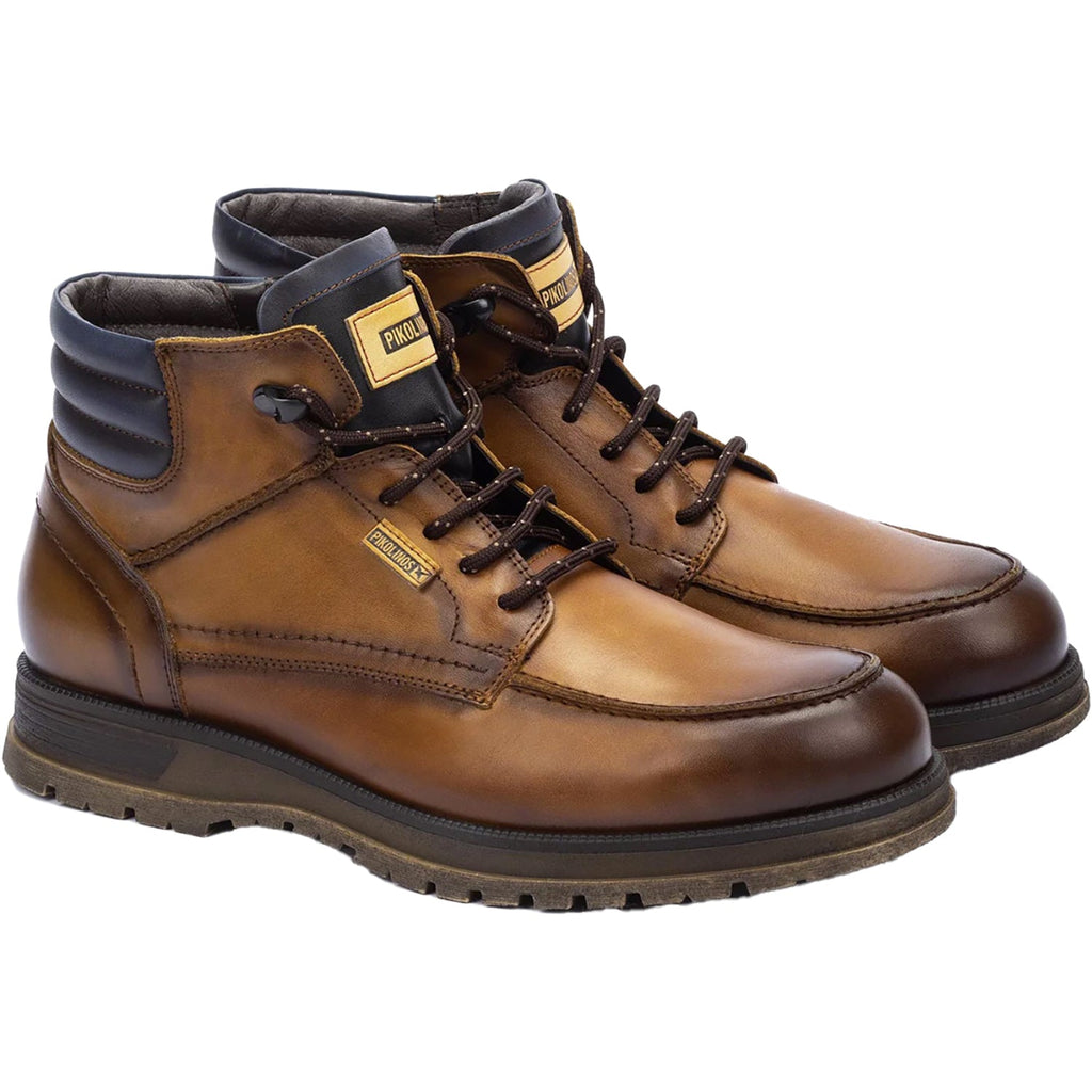 Pikolinos Zamora M9K-8028C1 Men's Boots Brandy Leather