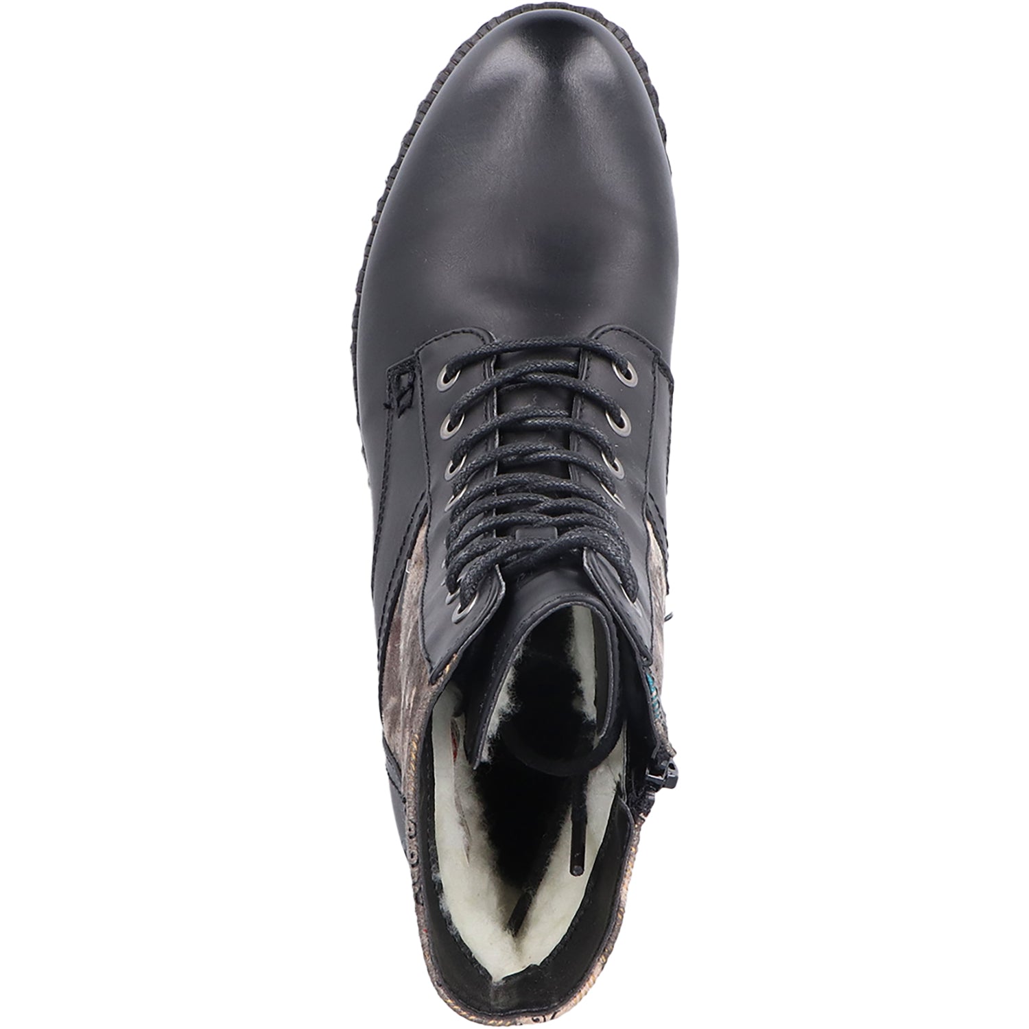 Rieker 93614-00 Women's Boots Schwarz/Rauch-Multi