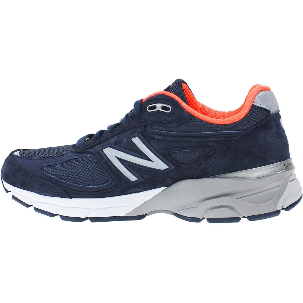 New Balance W990NV4 Running Women's Running Shoes Navy Leather/Mesh