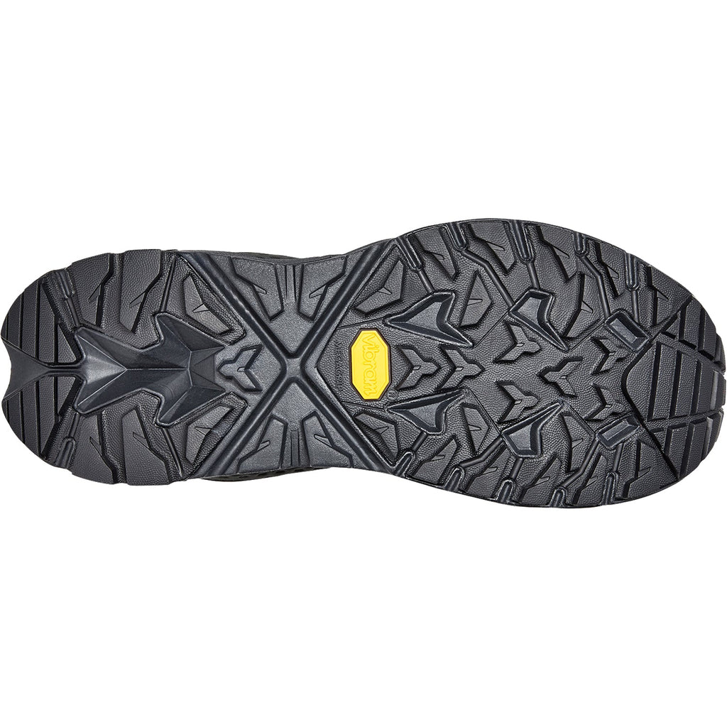 Hoka Anacapa Low GTX Women's Waterproof Shoes Black/Black Nubuck