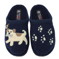 Haflinger Fido Women's Slippers Navy