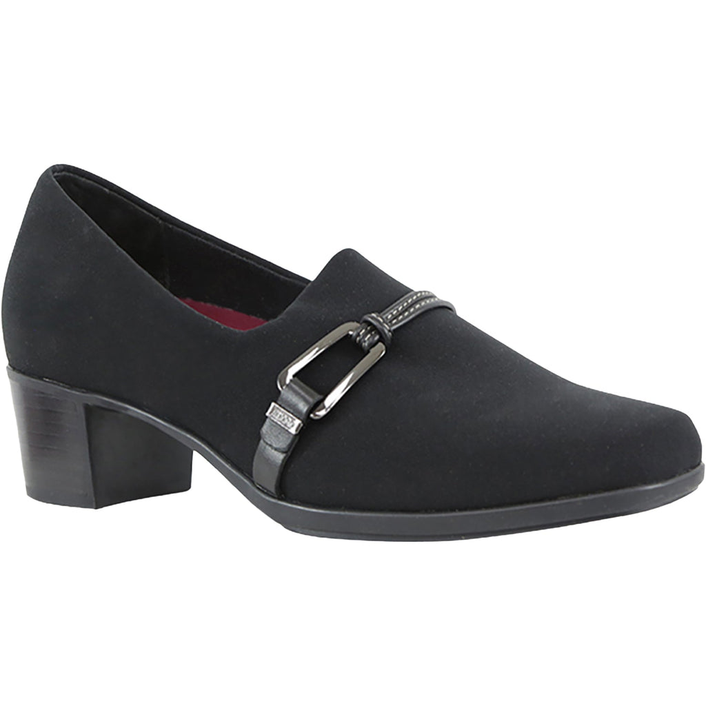 Munro Cindi II Women's Shoes Black Stretch Fabric