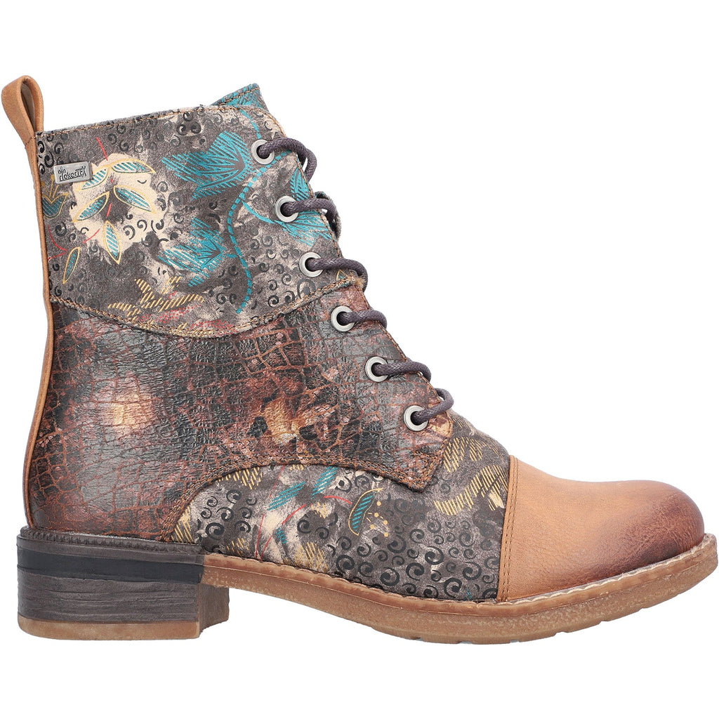 Rieker 94611-90 Women's Boots Nuss/Rauch-Multi Synthetic