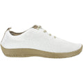 Arcopedico LS Women's Vegan Walking Shoes White Knit Fabric