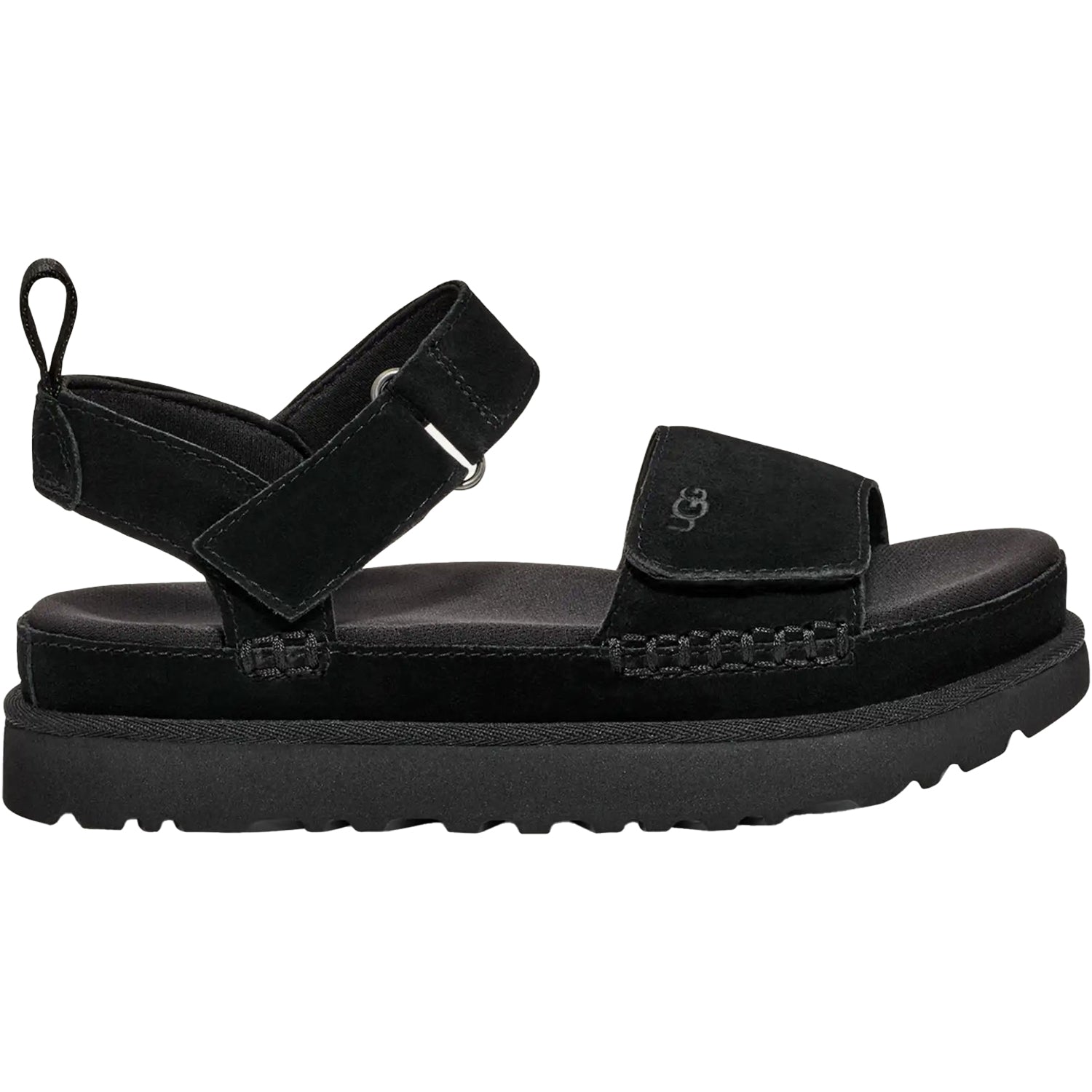 UGG Goldenstar Women's Sandals Black Suede