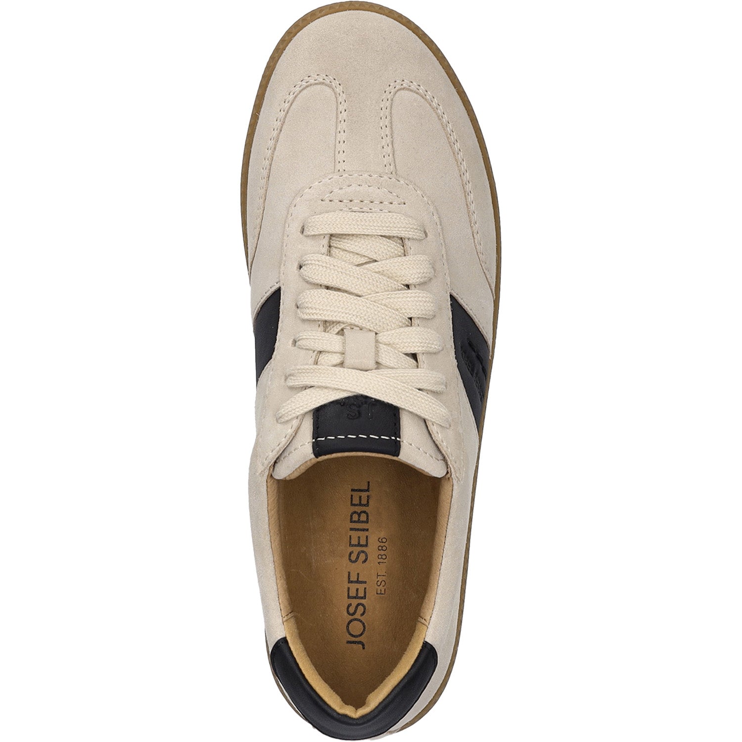Josef Seibel Joleen 01 Women's Sneakers Beige/Black Suede/Kombi