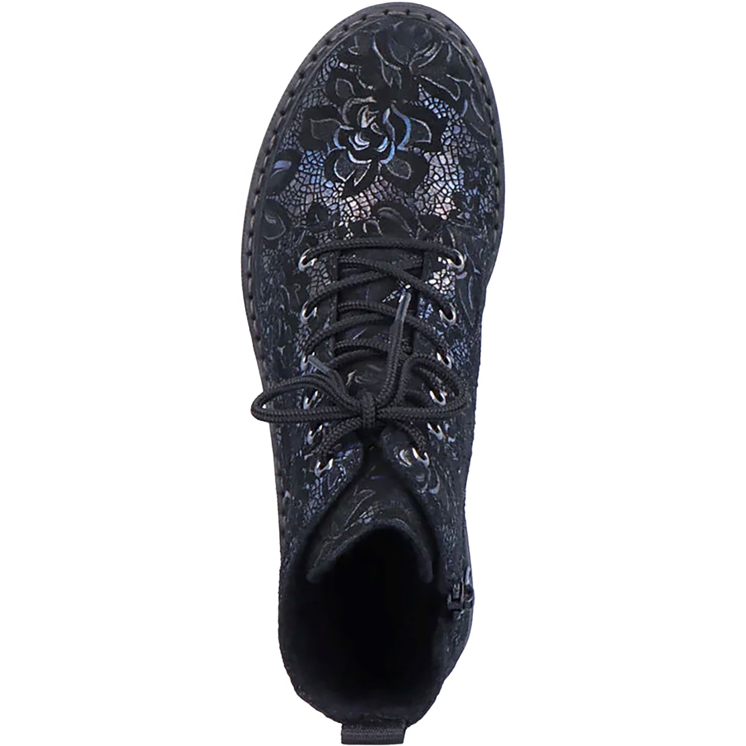 Rieker 72010-14 Payton Women's Boots Booties Navy/Schwarz Synthetic