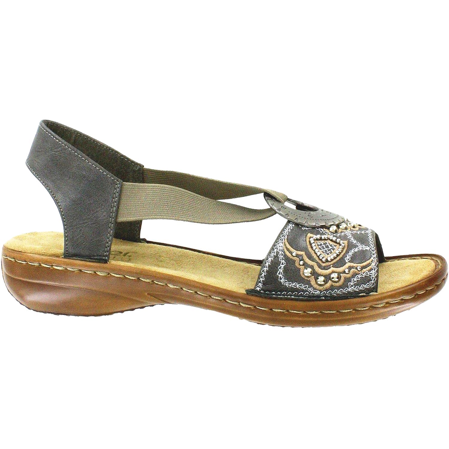 Rieker Regina B9 Women's Smoke Leather
