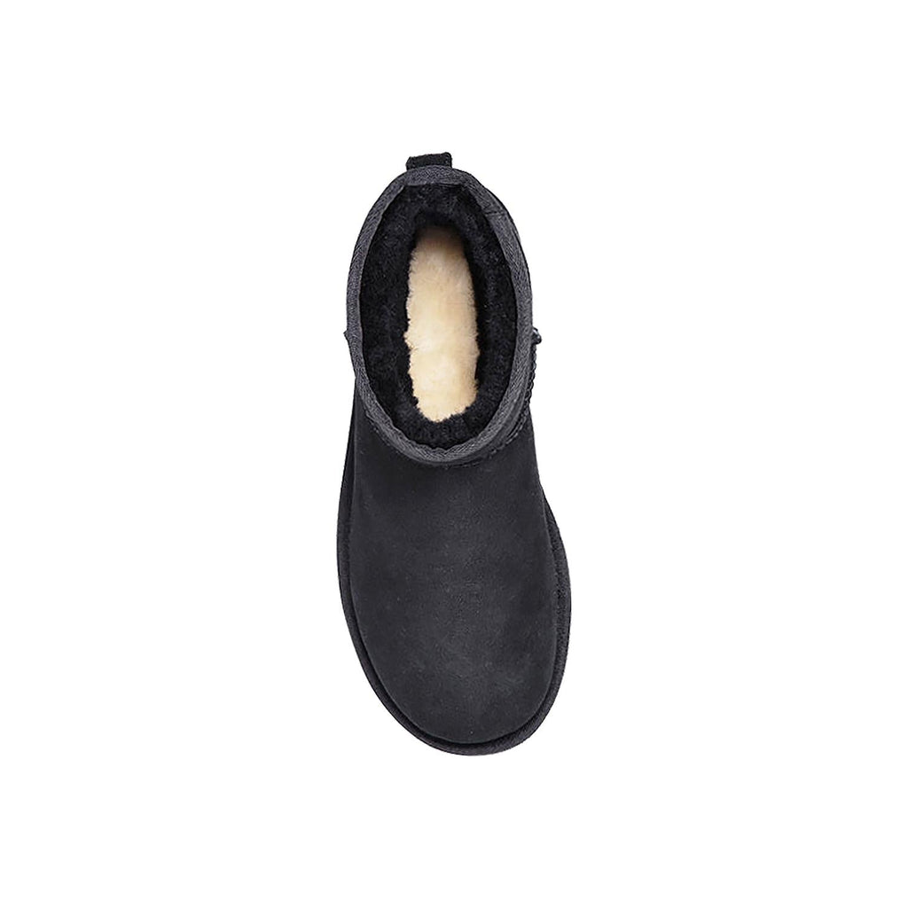 UGG Classic Mini II Women's Ankle Boots Black Sheepskin