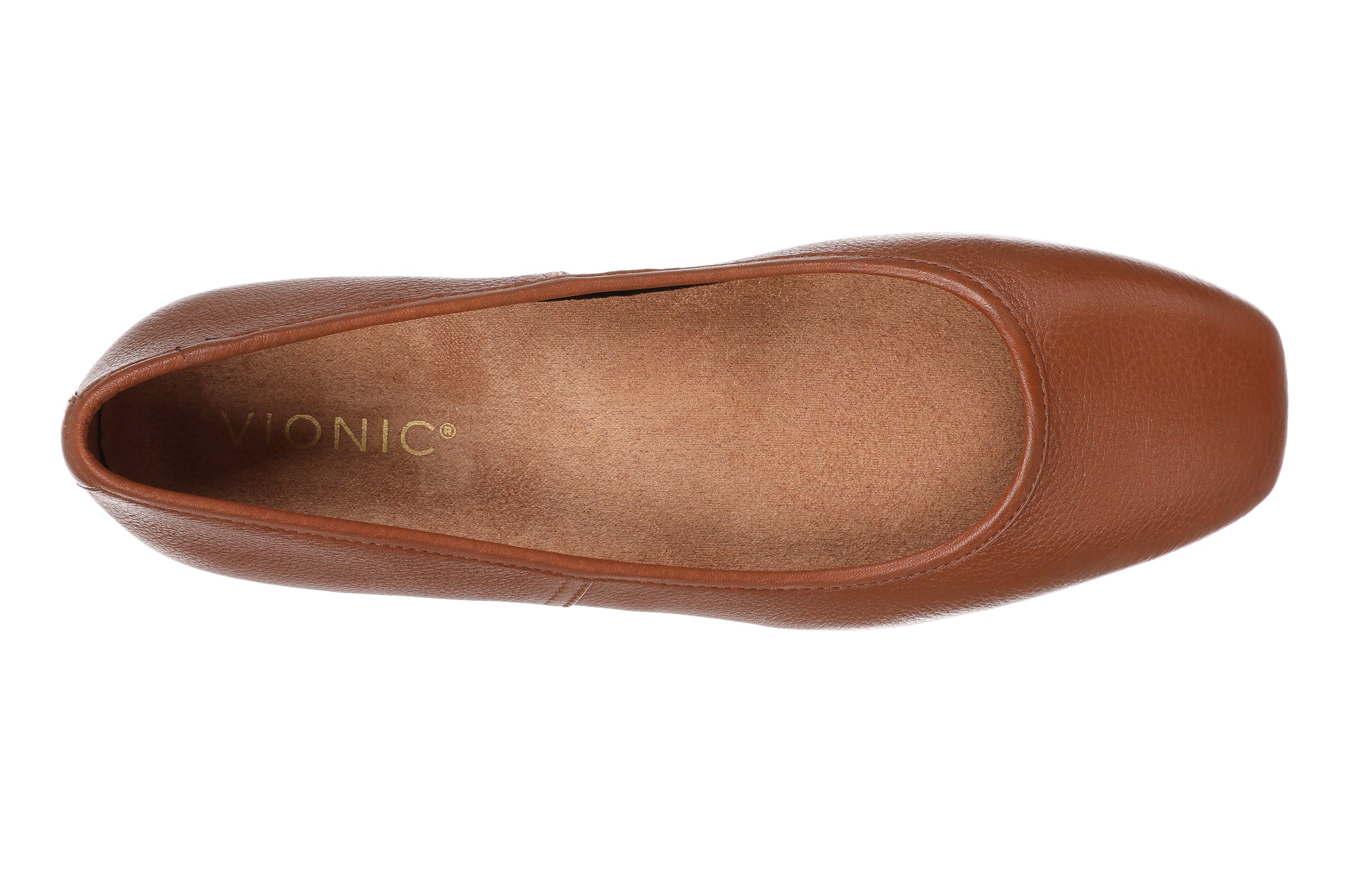 Vionic Orinda Women's Ballerina Flats Dark Tan