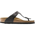 Birkenstock Gizeh Women's Thong Sandals Black Birko-Flor
