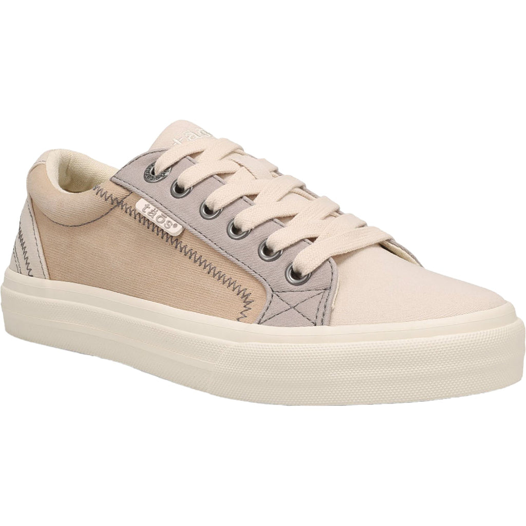Taos Plim Soul Women's Sneakers Ecru/Tan Multi Canvas