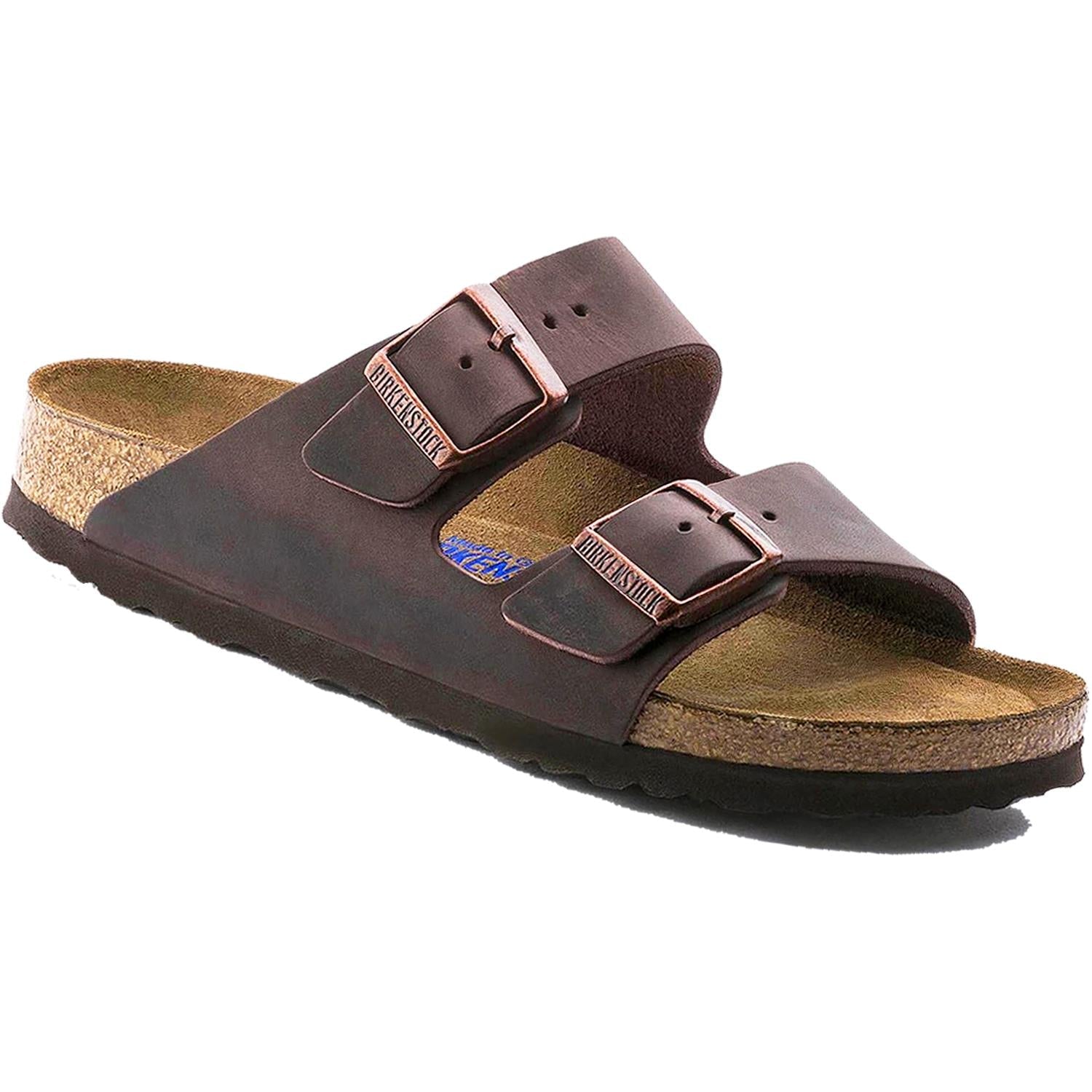 Birkenstock Arizona Soft Footbed Unisex Sandals Habana Oiled Leather