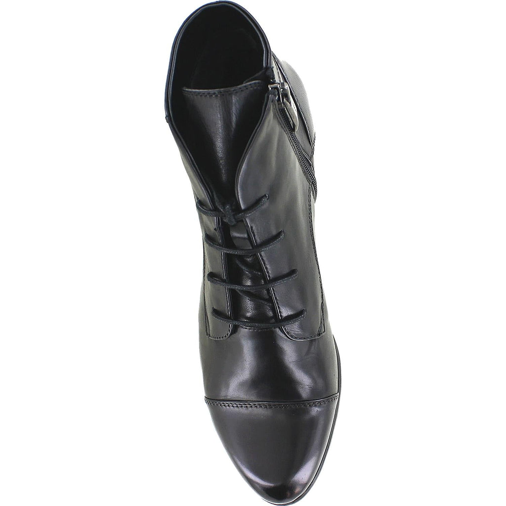 Regarde Le Ciel Stefany-123 Women's Ankle Boots Black Glove Leather