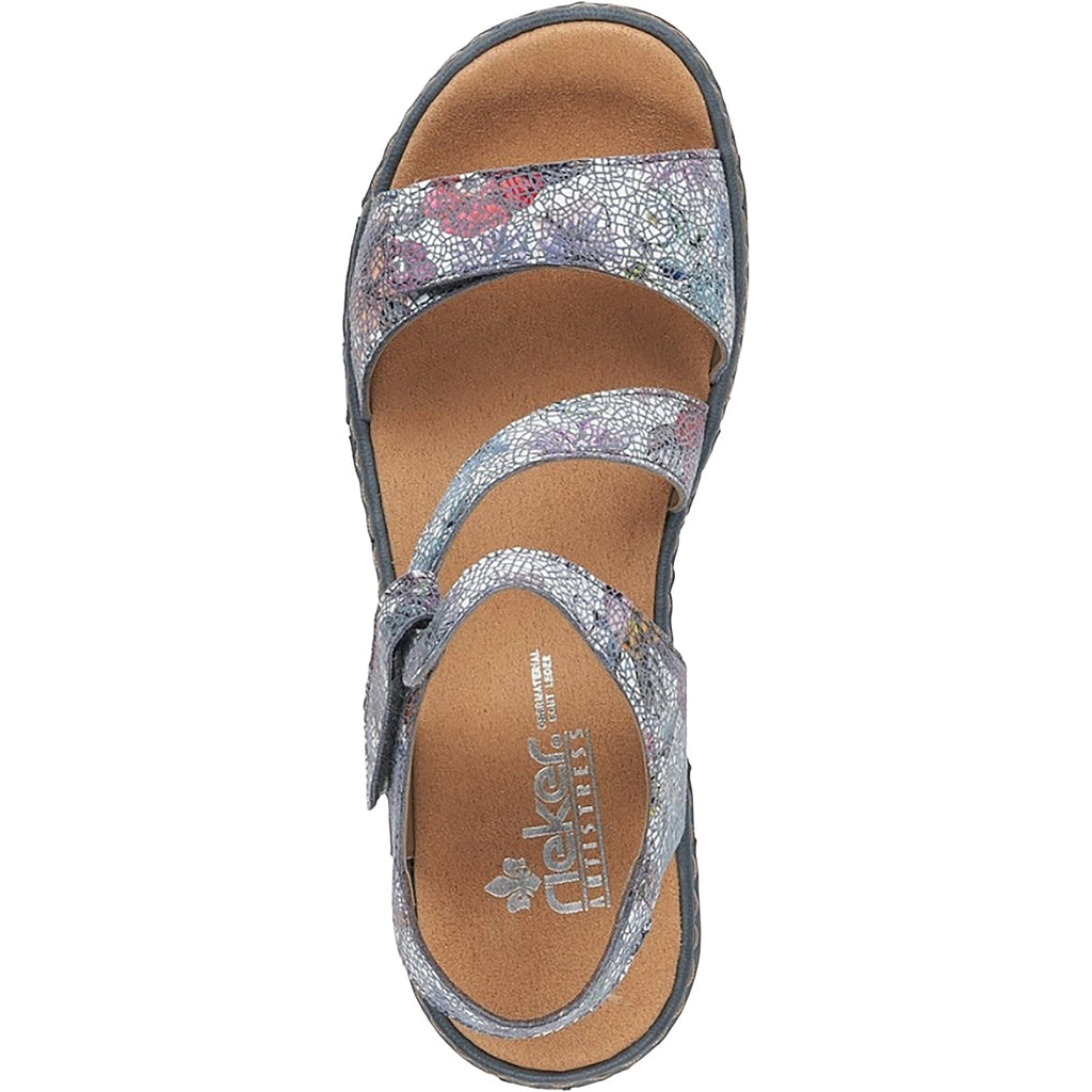 Rieker 659C7-90 Regina C7 Women's Sandals Adria-Multi Leather