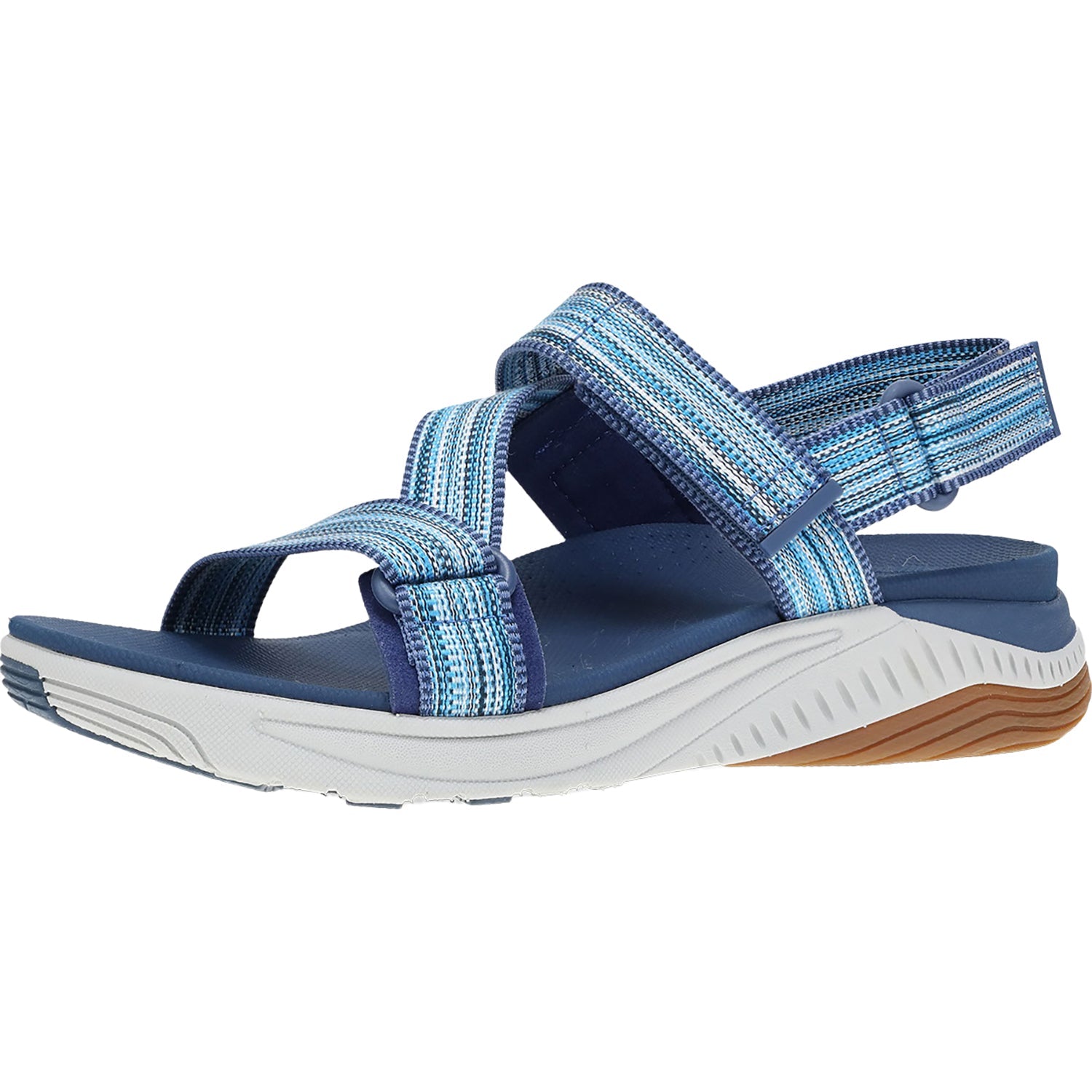 Dansko Rayna Women's Trail Sandals Blue Multi Webbing Synthetic