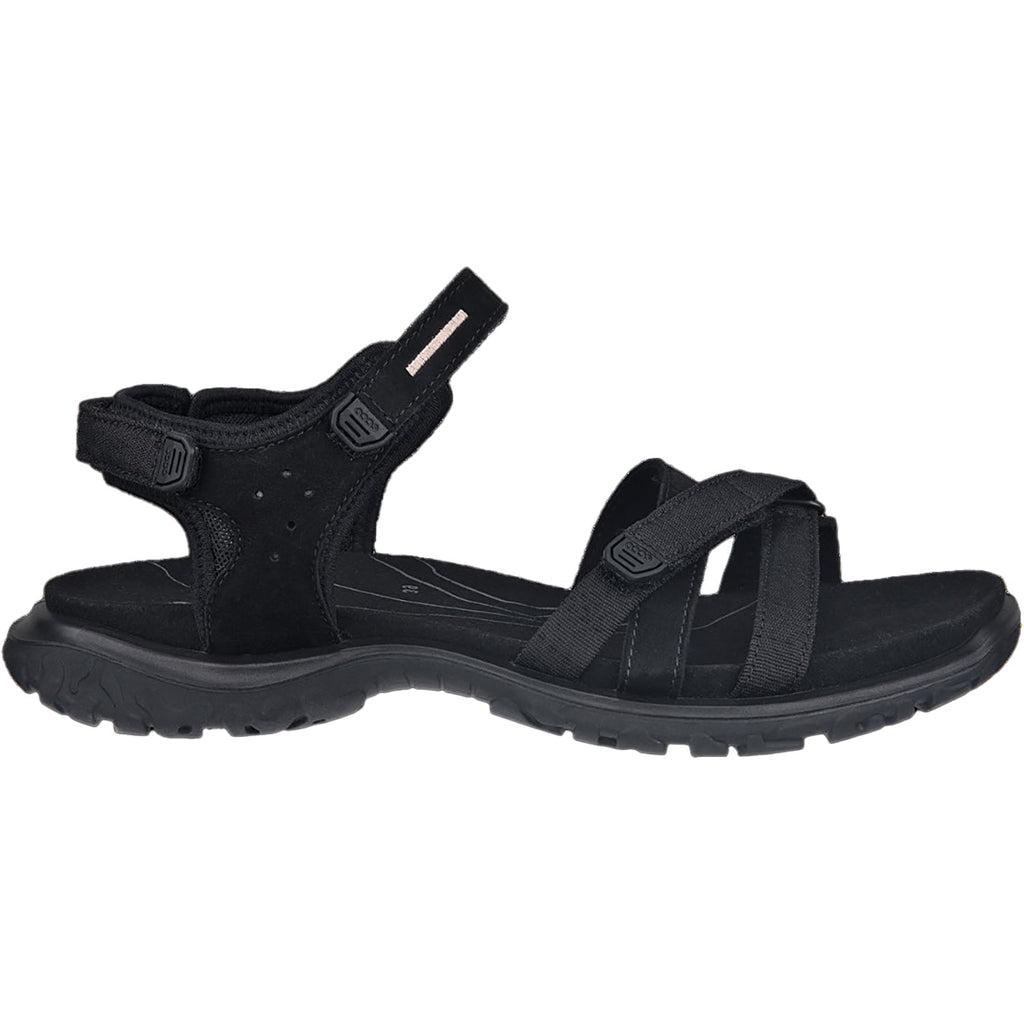 Ecco Offroad Roam Women's Outdoor Sandals Black/Black Leather