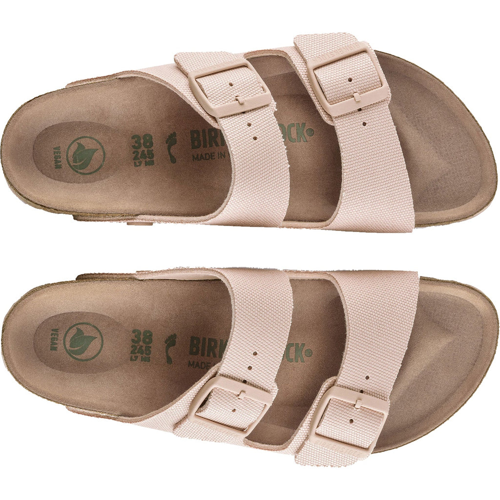 Birkenstock Arizona Vegan Women's Sandals Soft Pink Canvas