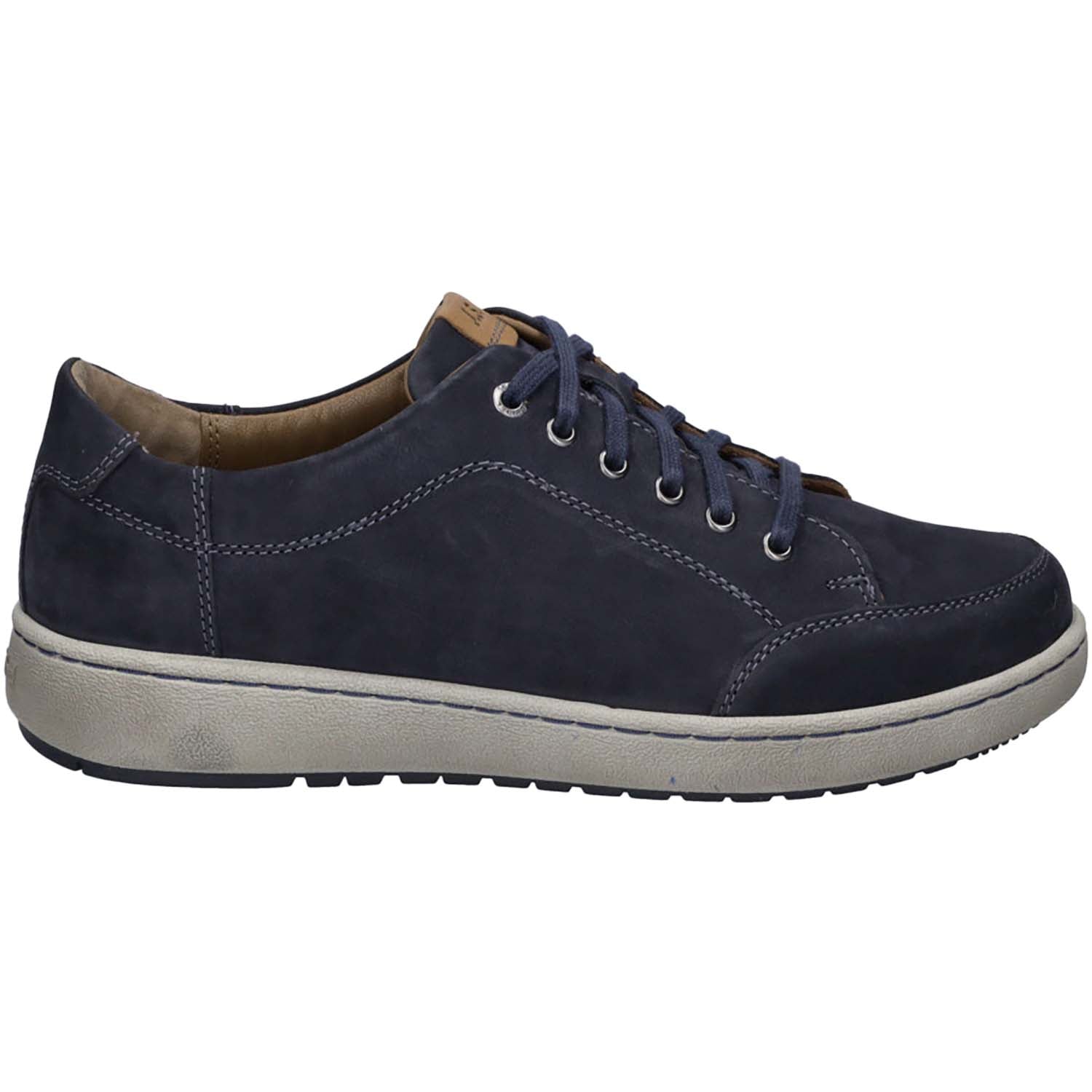 Josef Seibel David 03 Men's Lace Up Shoes Indigo Nubuck