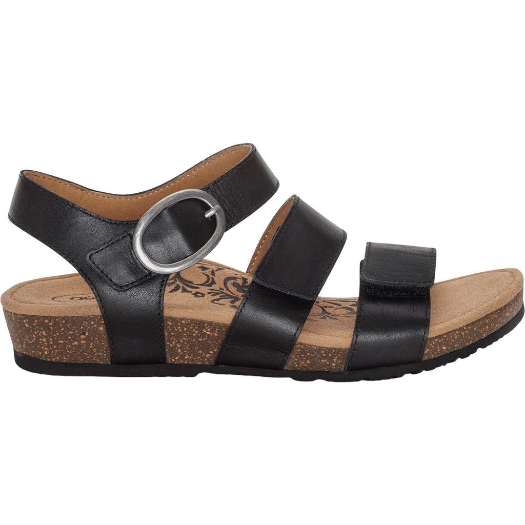 Aetrex Lilly Women's Sandals Black Leather