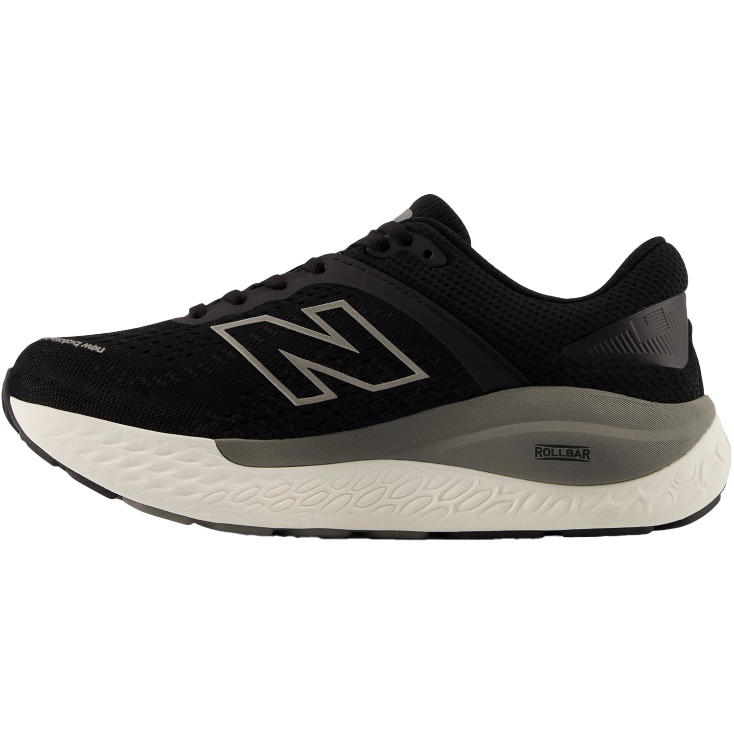 New Balance Fresh Foam X W1540BK4 - Made in USA (Stability Support) Women's Running Shoes Black/White Mesh