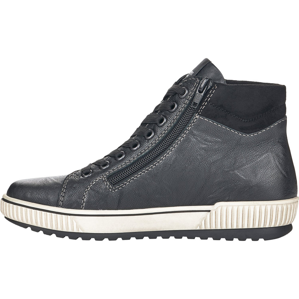 Remonte D0772-01 Maditta 72 Women's Sneakers Black Leather
