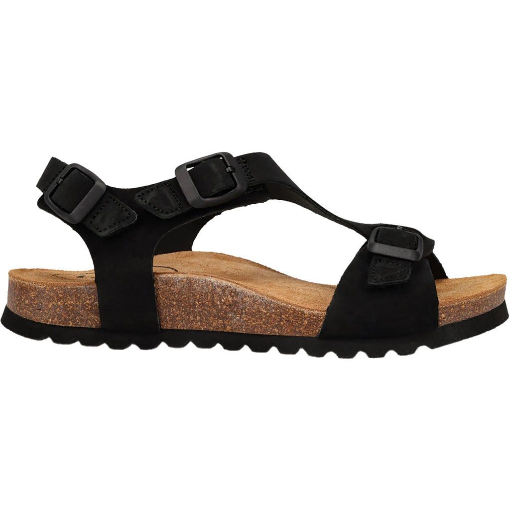 Taos MVP Women's Sandals Black Suede