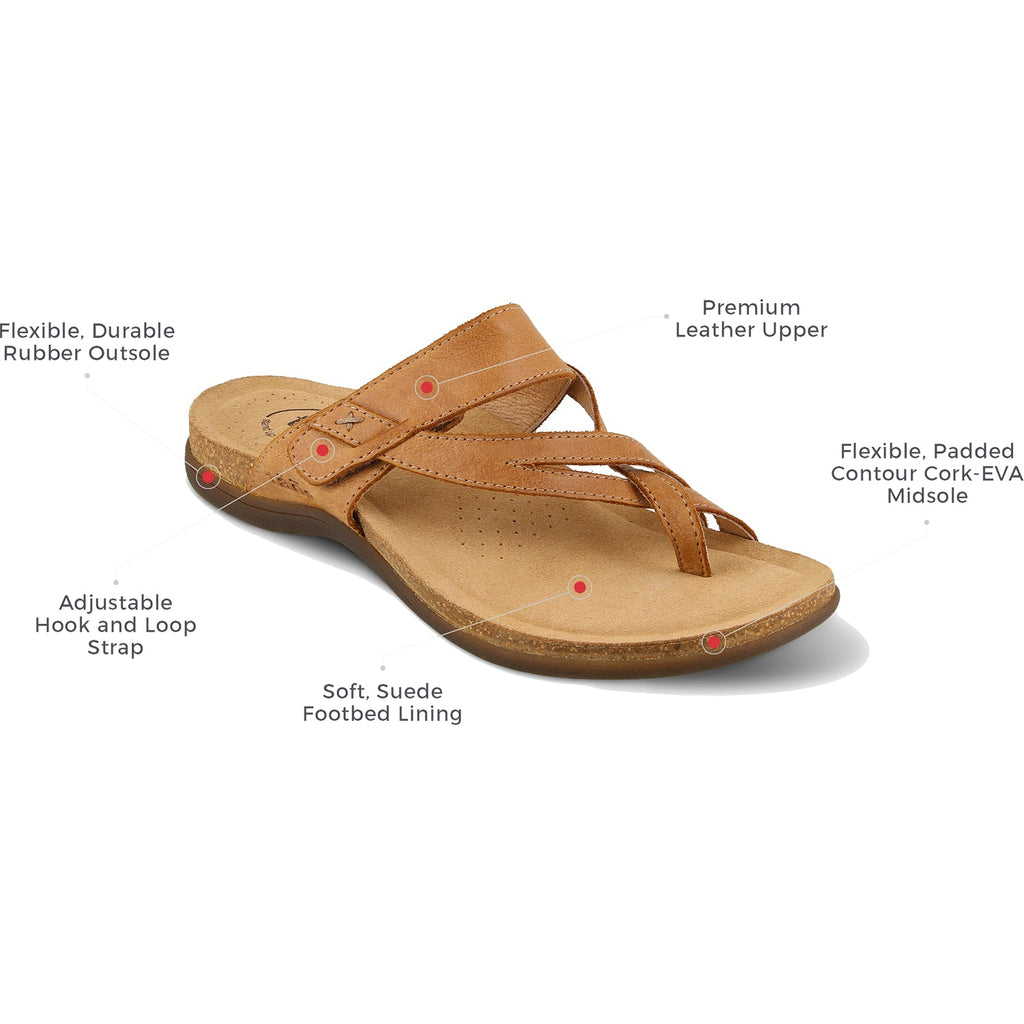 Taos Perfect Women's Sandals Espresso Leather