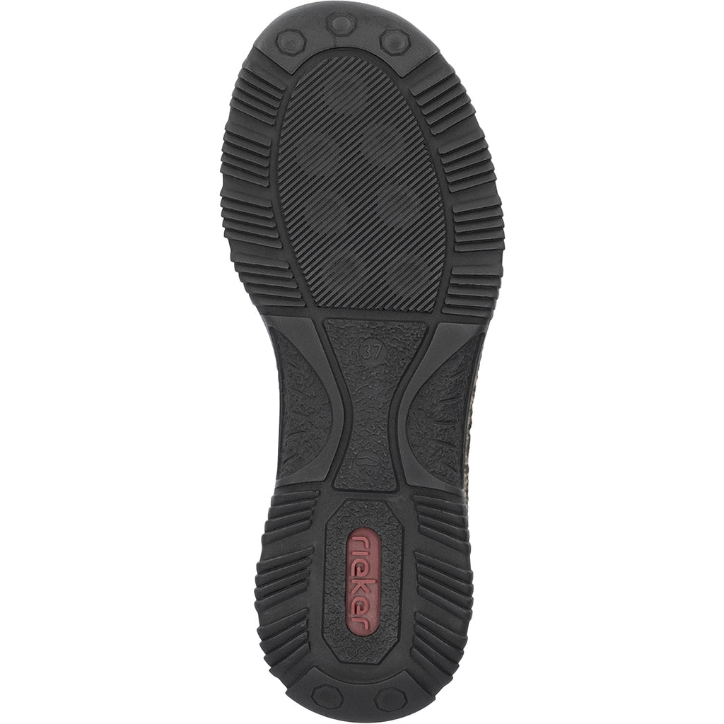 Rieker N3267-01 Women's Shoes Black/Black/Black Synthetic