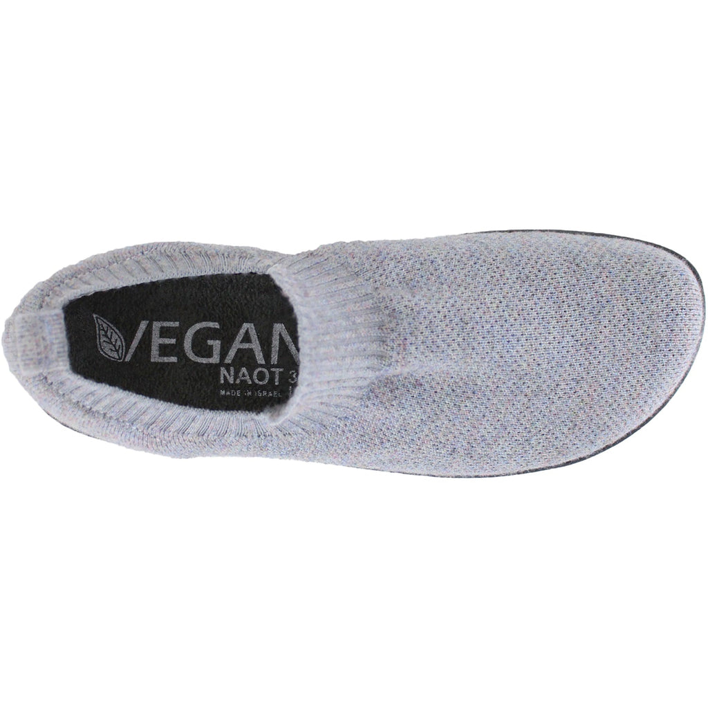 Naot Nuku Grey/ Knit Women's Knit Shoes Black/Grey