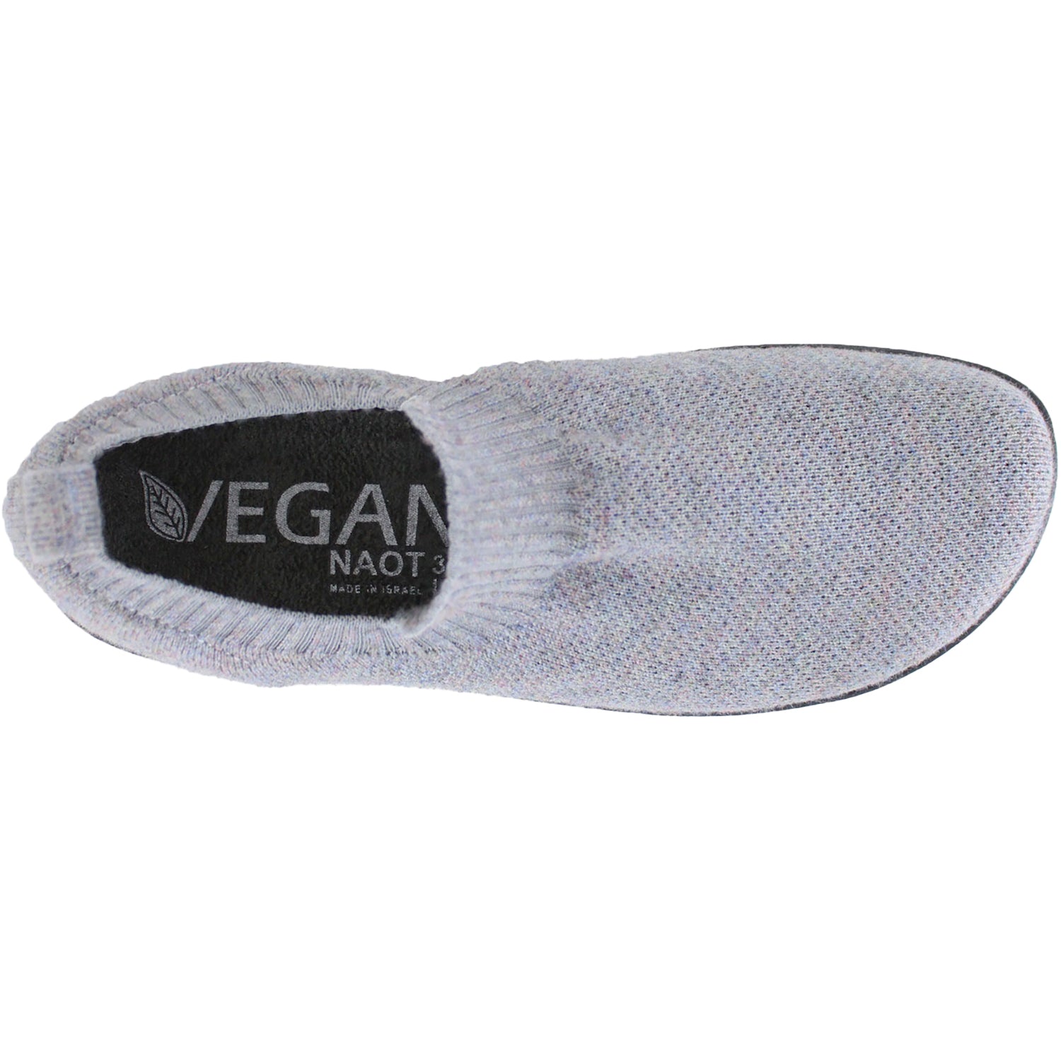 Naot Nuku Grey/ Knit Women's Knit Shoes Black/Grey