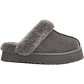 UGG Disquette Women's Slippers Charcoal Sheepskin