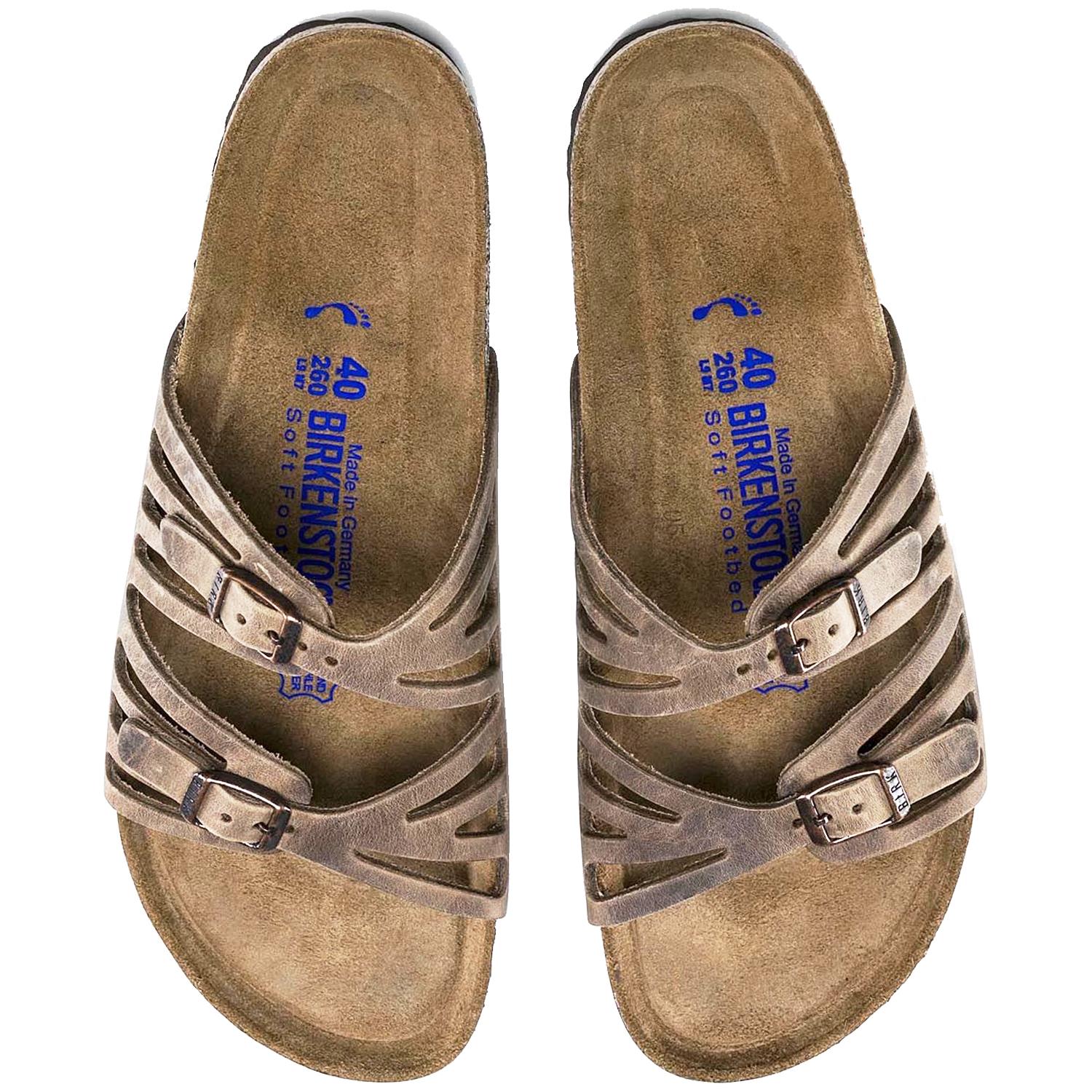Birkenstock Granada Soft Footbed Women's Sandals Tobacco Oiled Leather
