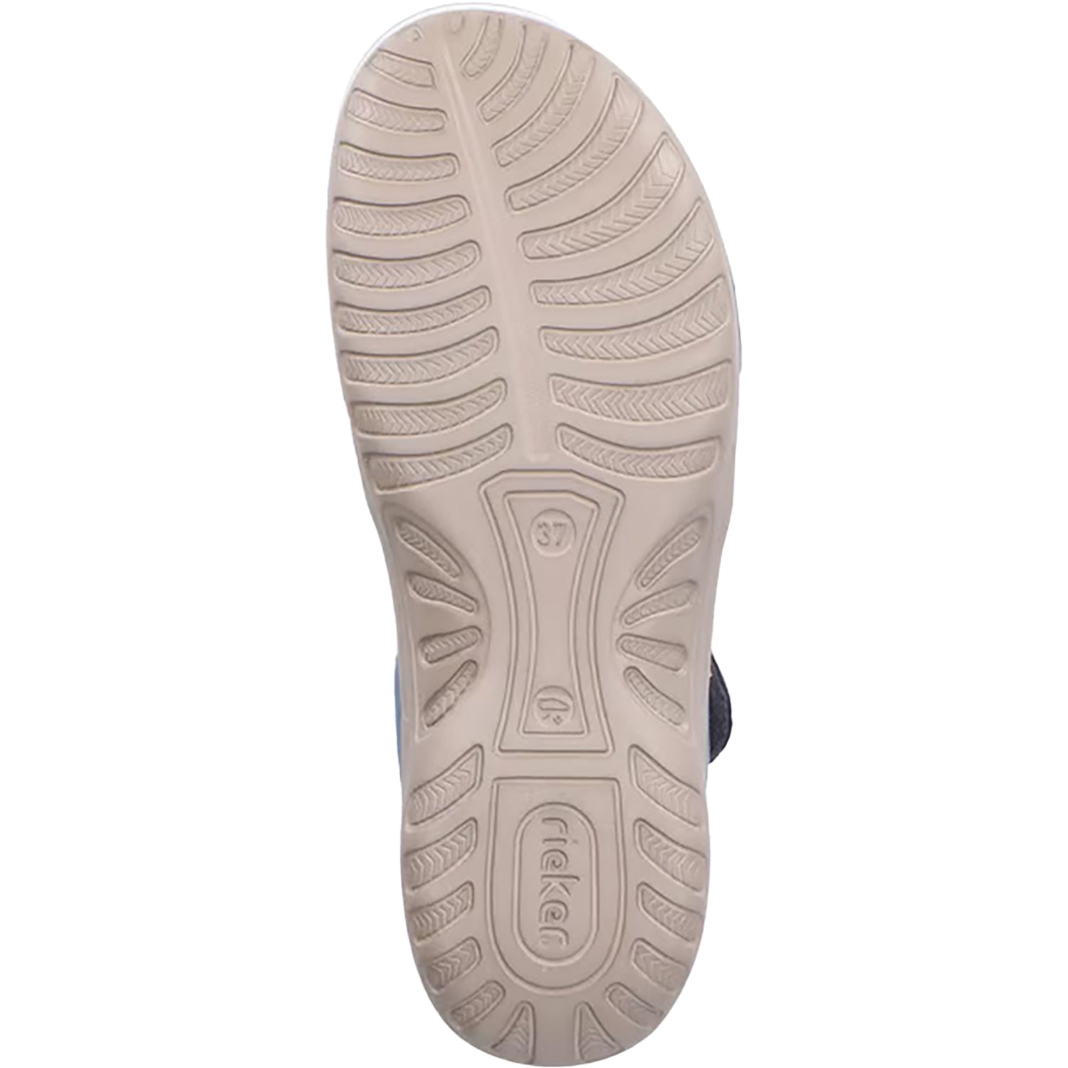 Rieker 64870-14 Women's Sandals Royal/Jeans-Weiss Synthetic
