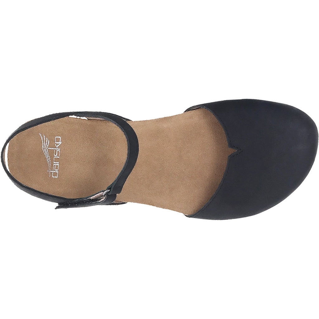 Dansko Rowan Women's Shoes Black Nubuck