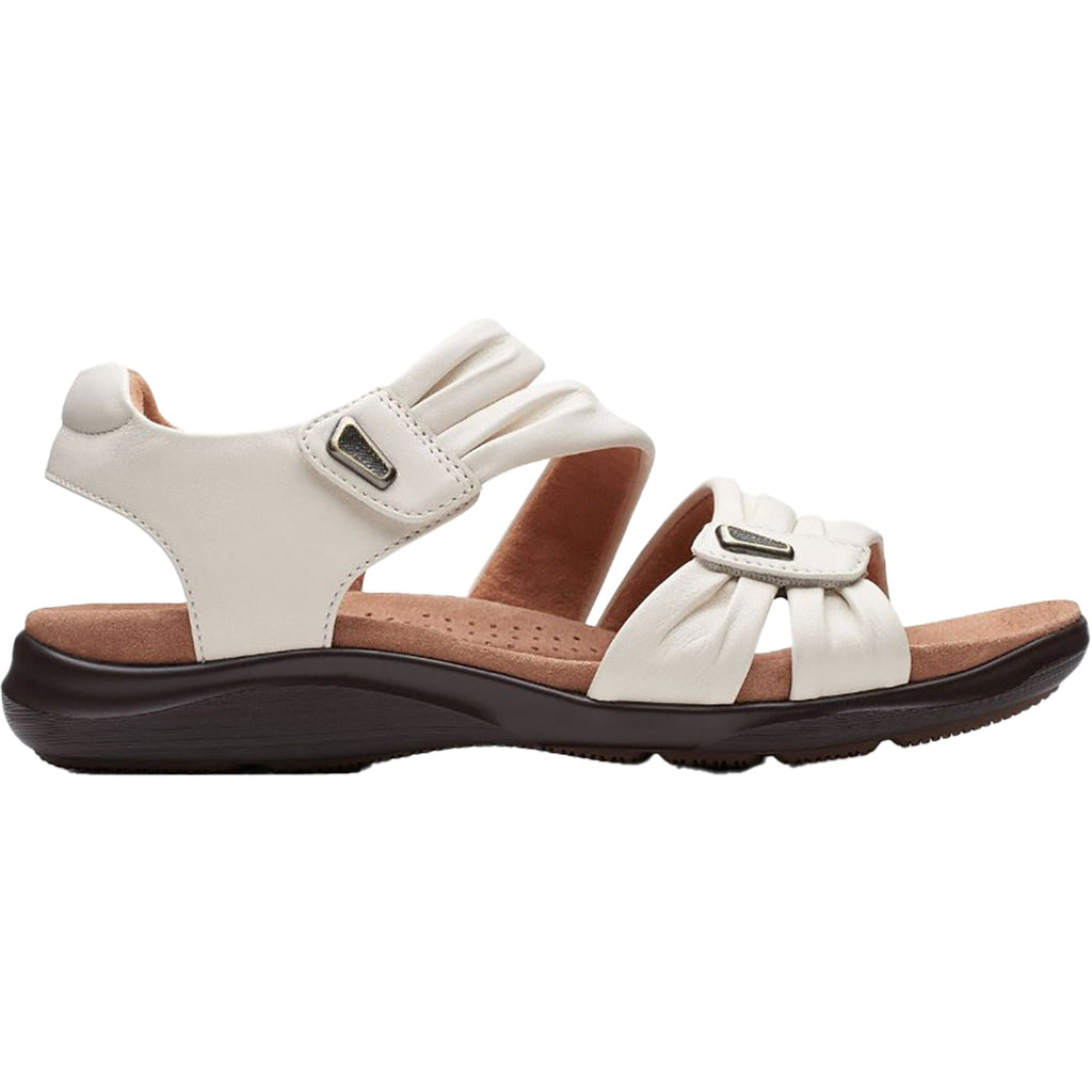 Clarks Kitly Ave Women's Sandals White Leather