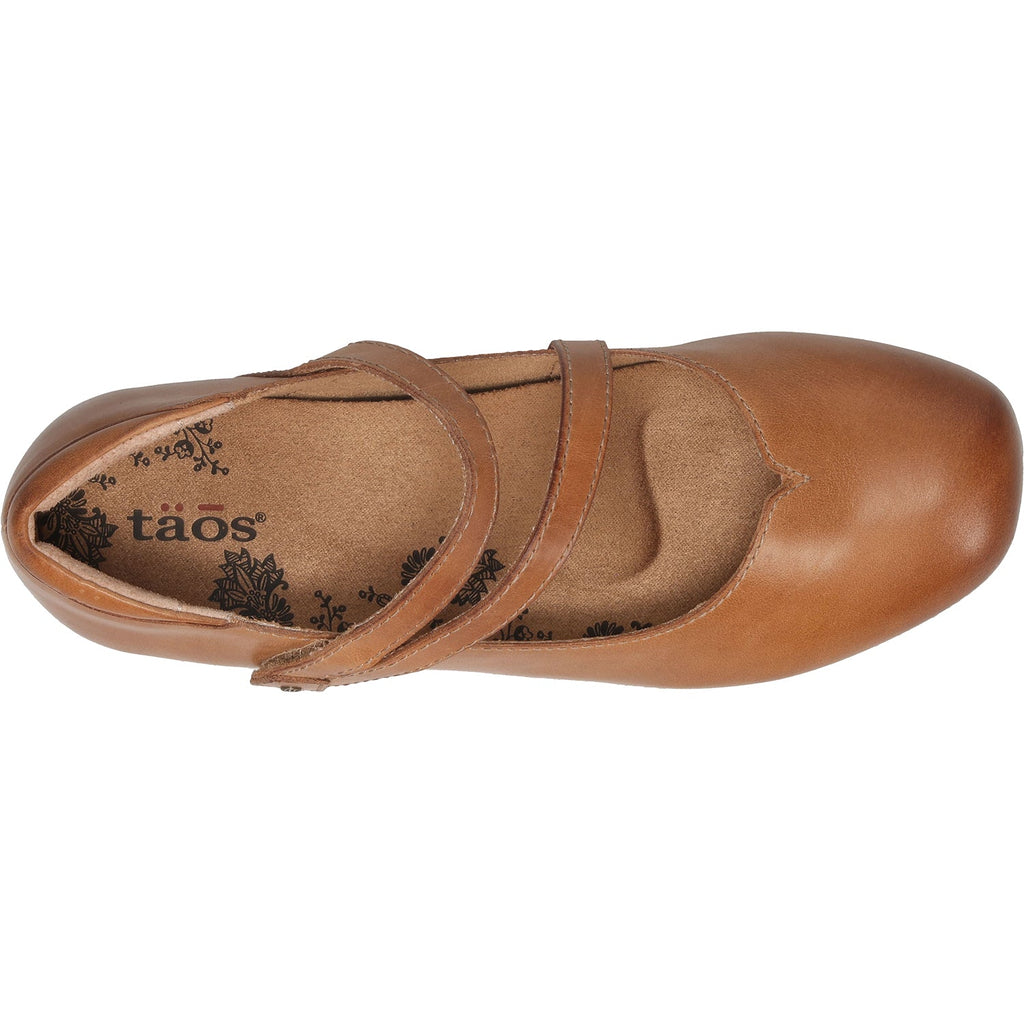 Taos Banter Women's Mary Janes Caramel Leather