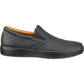 Ecco Soft 7 Slip On 20 Men's Slip On Shoes Black/Lion Leather