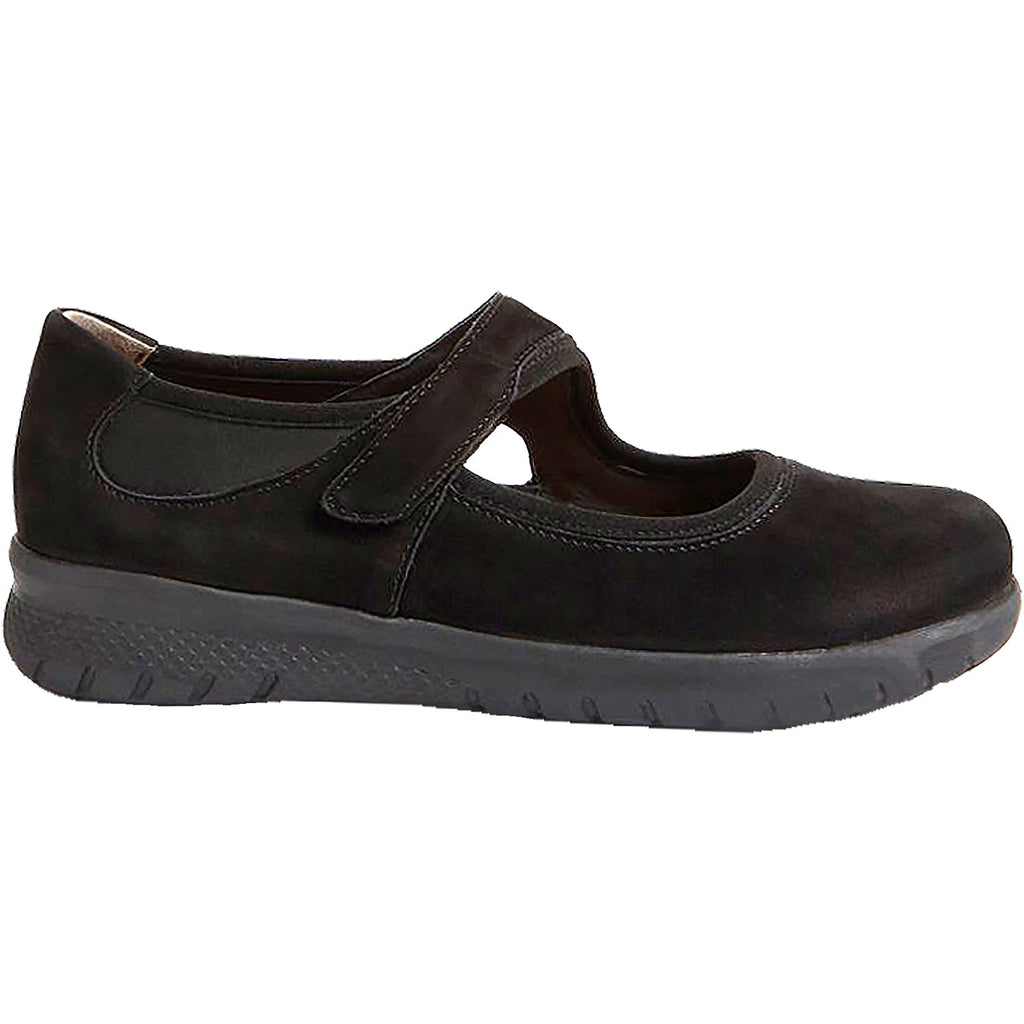 Ziera Silvani Women's Mary Janes Black Nubuck