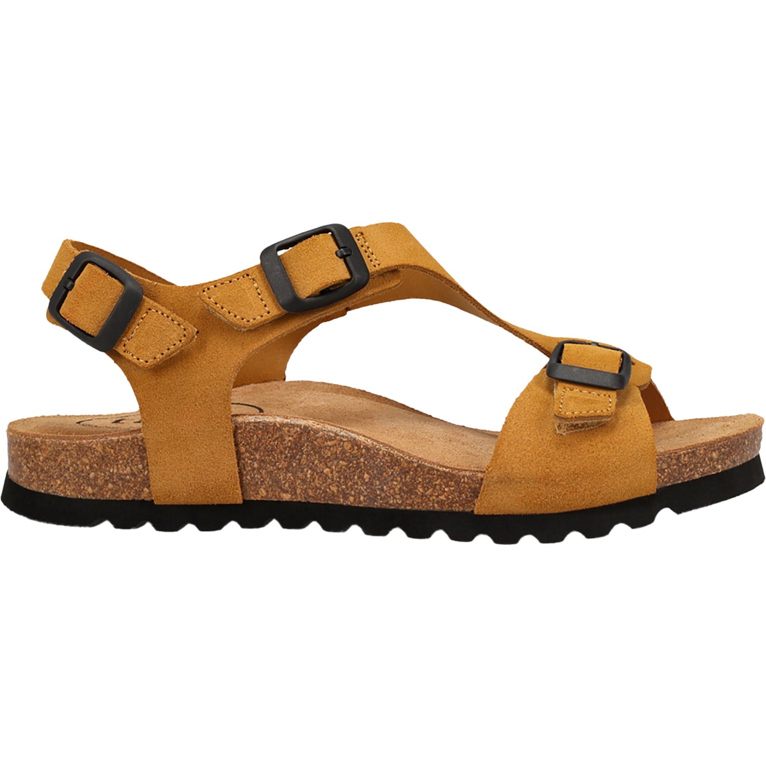 Taos MVP Women's Sandals Maize W/White Buckles & Outsole Suede