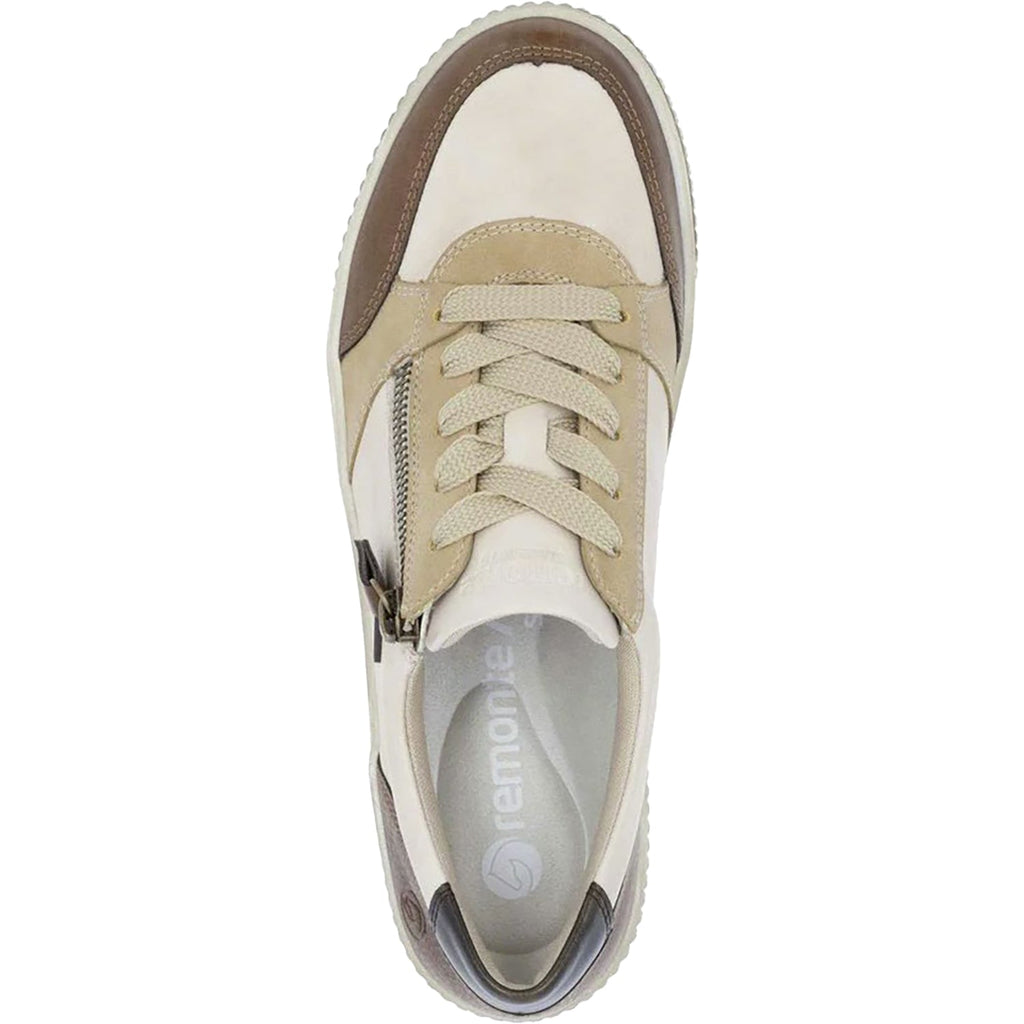 Remonte D0701-60 Combi Women's Shoes Chestnut/Sand/Marble