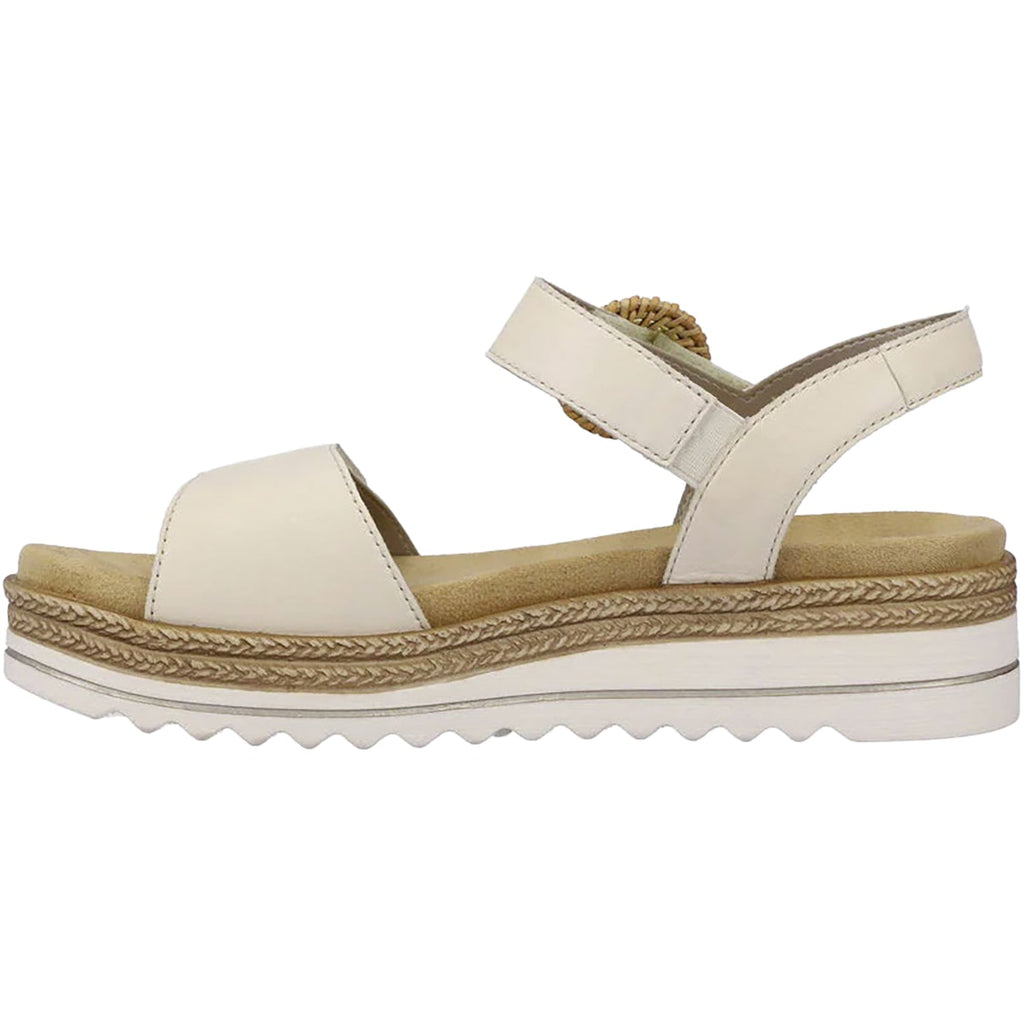 Remonte D0Q52-60 Jocelyn 52 Women's Platform Sandals Porzellan/Lugano Leather