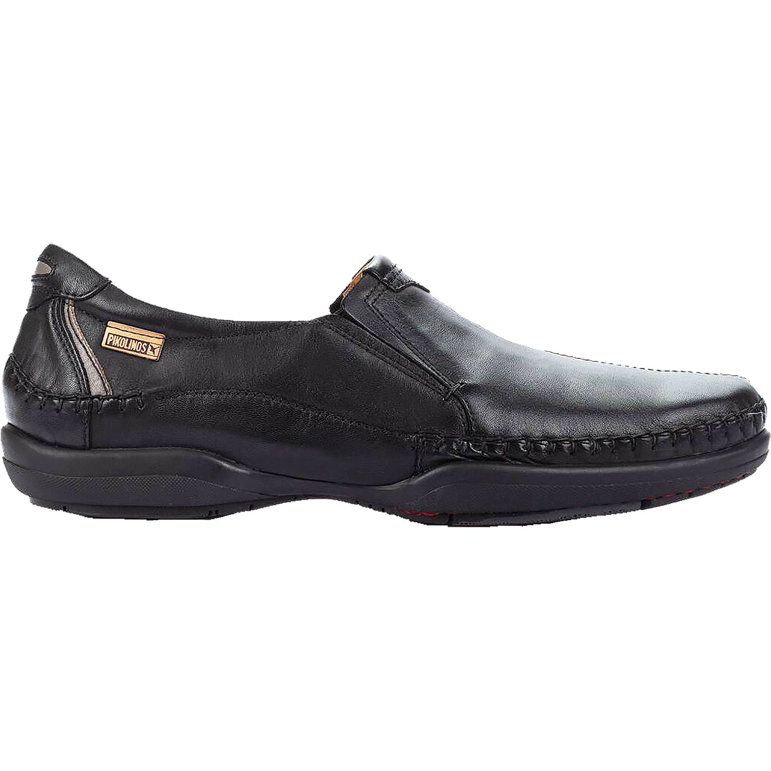 Pikolinos San Telmo M1D-6032 Men's Slip Ons Black Leather