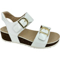 Ara Nova Women's Wedge Sandals White Patent Leather