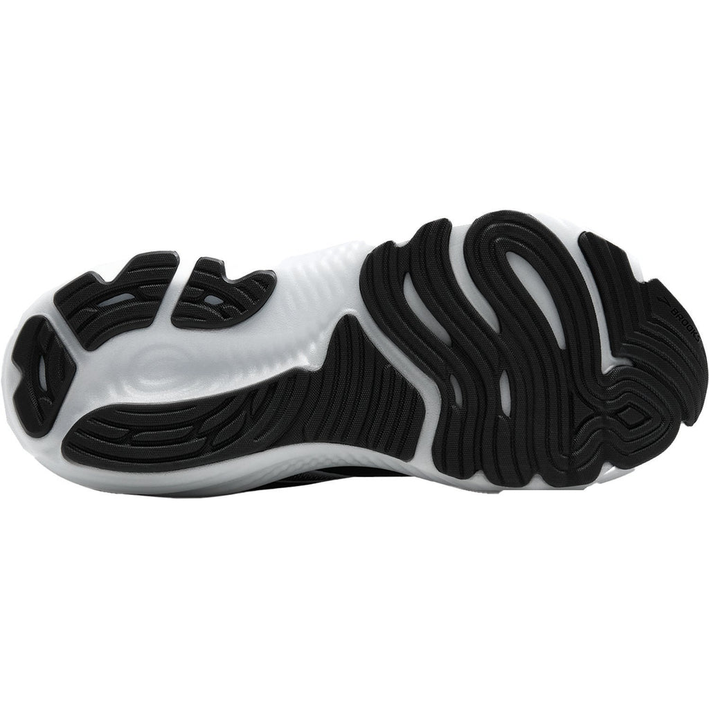 Brooks Glycerin GTS 22 (Neutral Support) (Stability Support) Men's Athletic Shoes Black/Grey/White Mesh