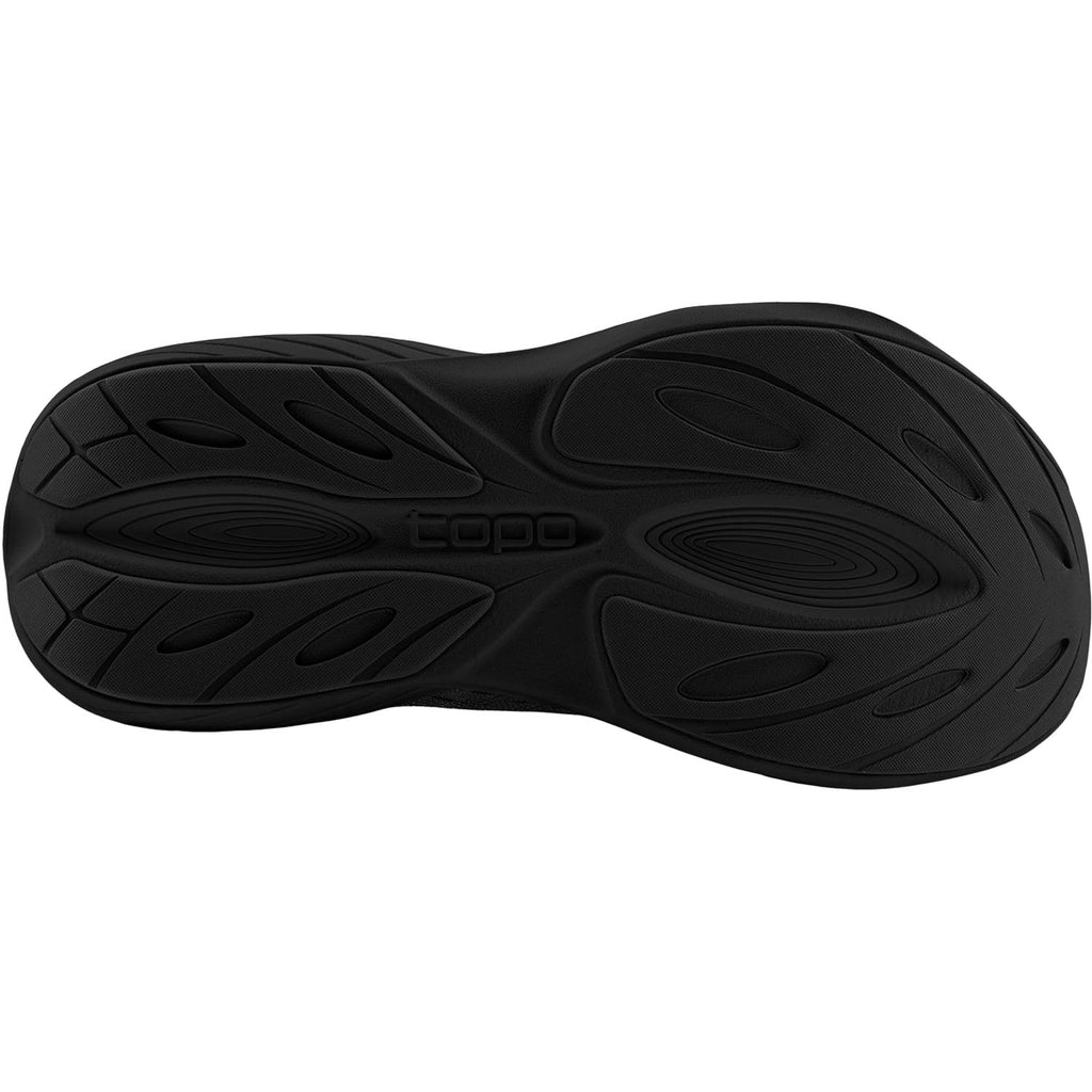 Topo Atmos (Neutral Support) Men's Athletic Shoes Black/Black Mesh