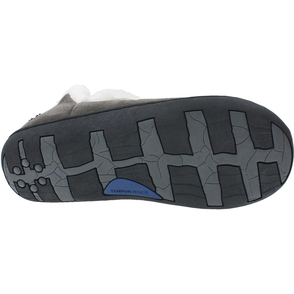 Tempur-Pedic Vallery Women's Tempur-Pedic Slippers Grey Suede